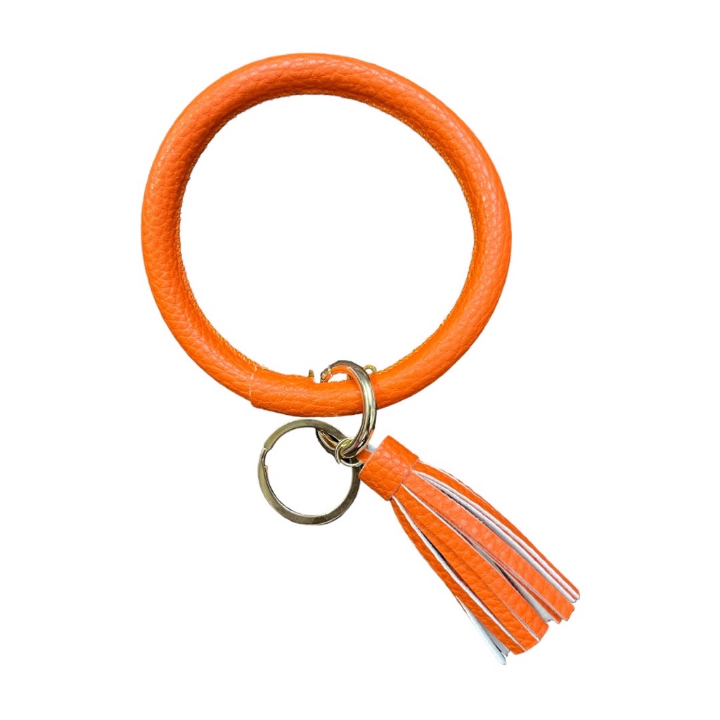 Orange Bangle Key Ring